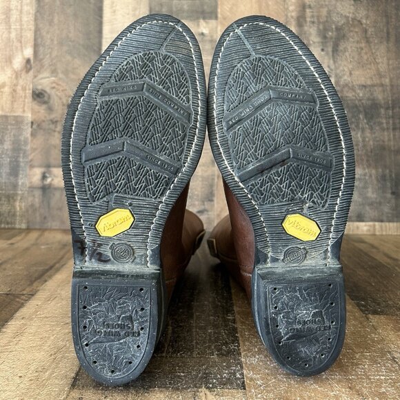 Red Wing 2214 Pecos Steel Toe Pull On Work Boots Mens 7.5 D - Picture 3 of 12